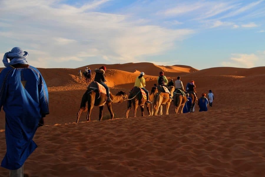 Desert Camel Trek Sunset — Outdoor & Adventure in Marrakech