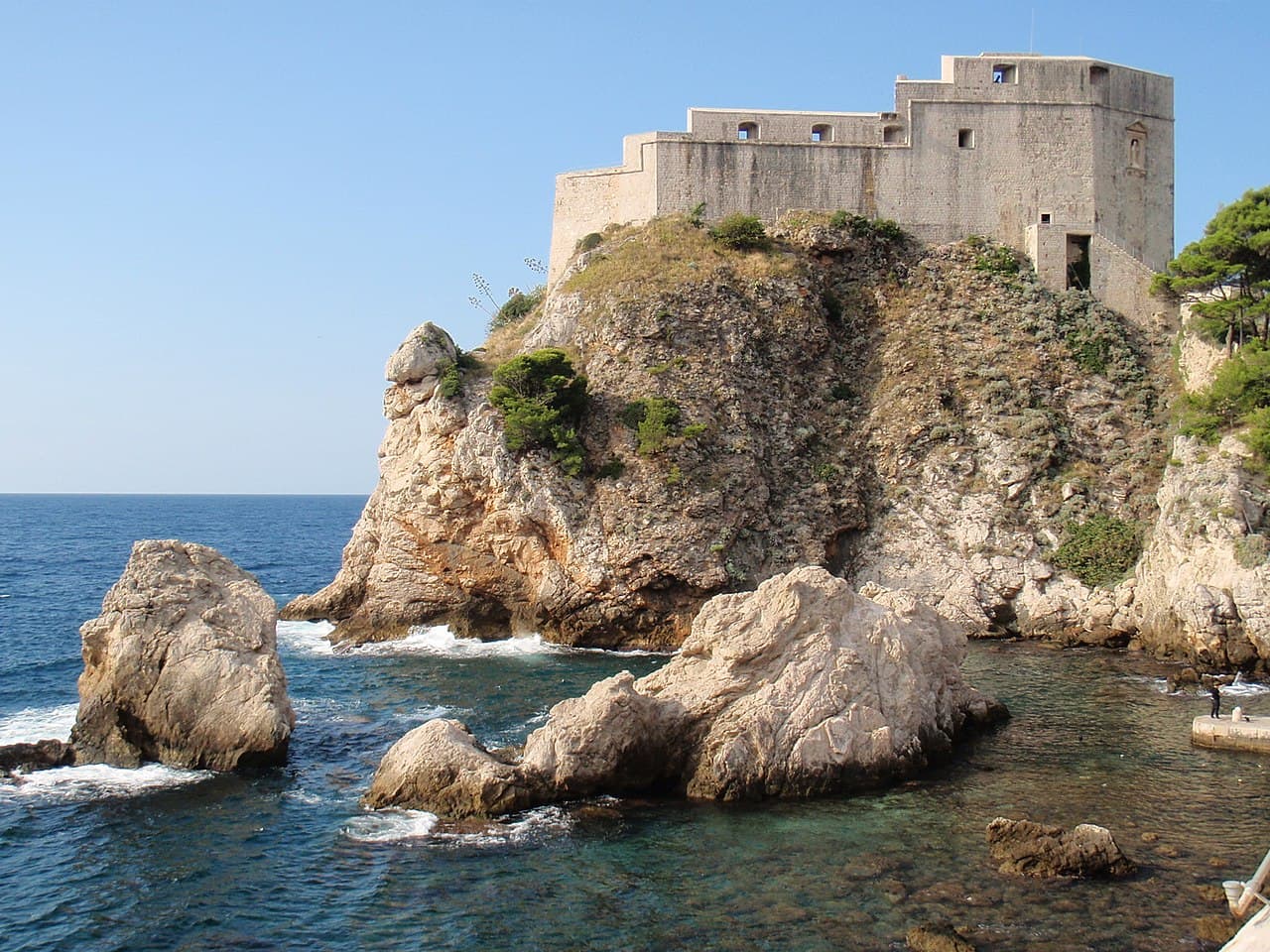 Fort Lovrijenac — Culture in Dubrovnik