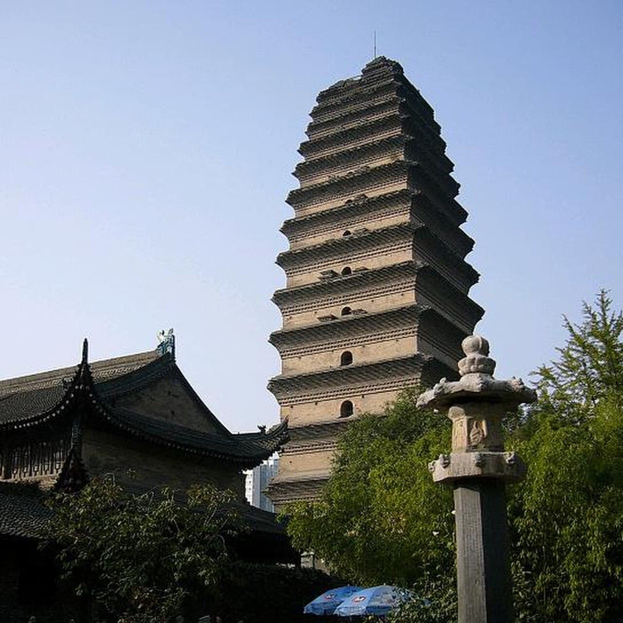 Small Wild Goose Pagoda and Tang Cultural Heritage Park β Culture in Xi'an